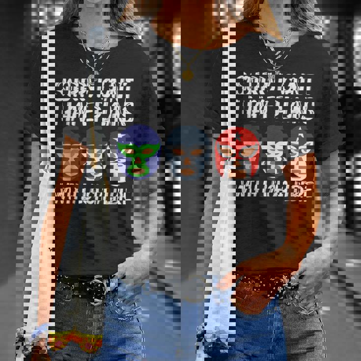 ルチャリブレ メンズ レディース ルチャール メキシカンレスラー Tシャツ 彼女への贈り物