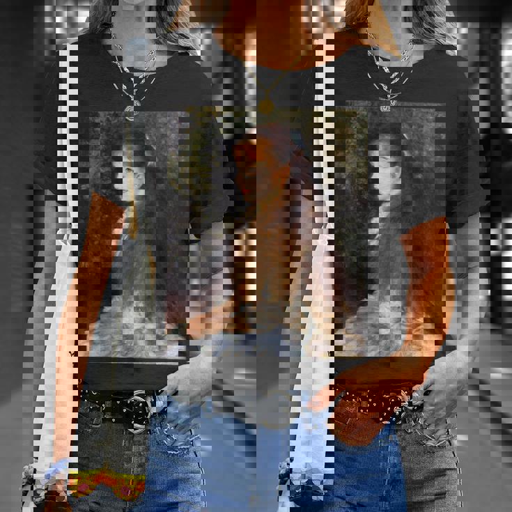 ルノワール／可愛いイレーヌ【世界の名画】（高精細画質）Renoir 美術館アート Tシャツ 彼女への贈り物