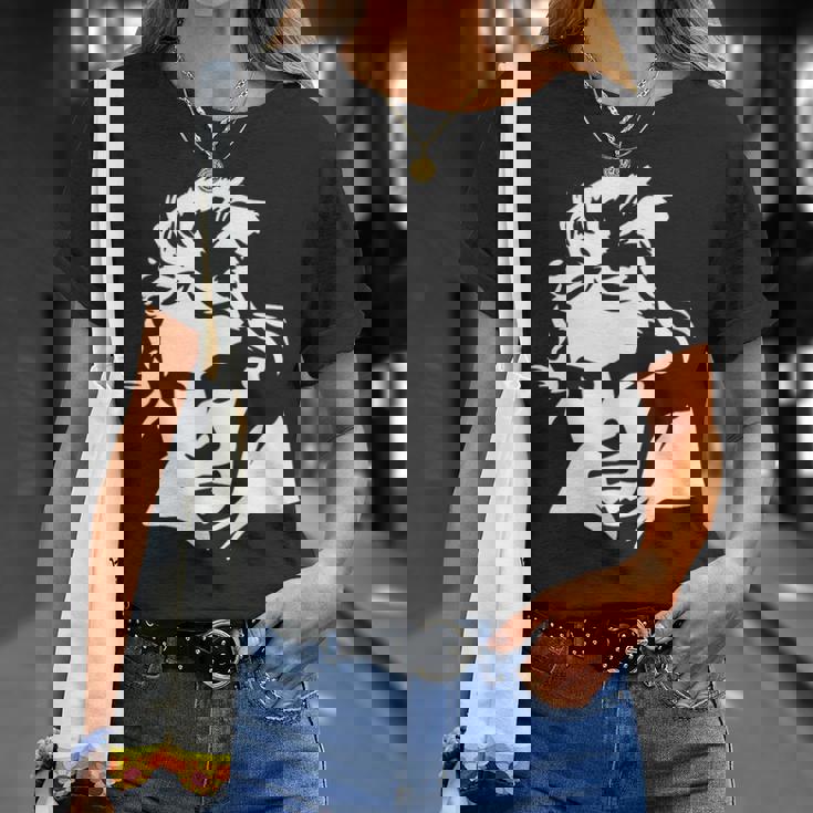 ルートヴィヒ・ヴァン・ベートーベン 5Thymphony クラシック音楽構成集 Tシャツ 彼女への贈り物