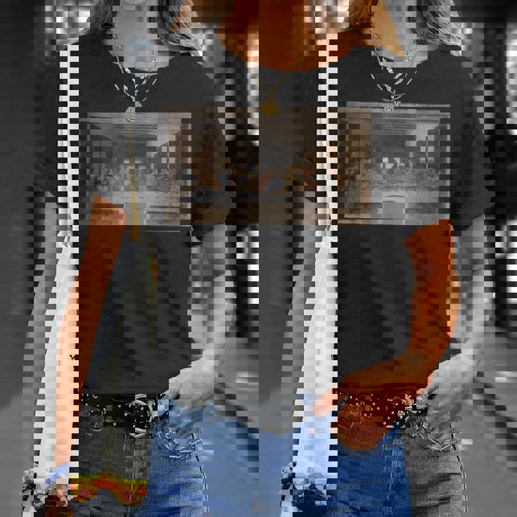 レオナルド・ダ・ヴィンチ作 最後の晩餐L'ultima Cena Tシャツ 彼女への贈り物