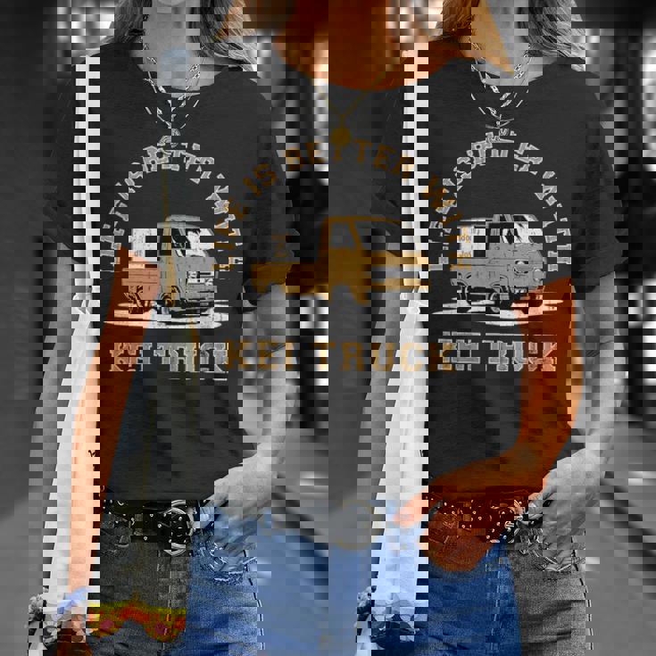 レトロ クラシック 軽トラック ピックアップトラック ヴィンテージデザイン Tシャツ 彼女への贈り物