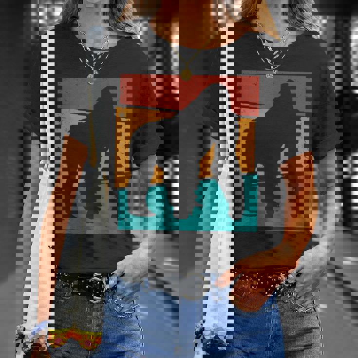 レトロ ゴリラ I エステティック ゴリラ I モンキー I ゴリラ Tシャツ 彼女への贈り物