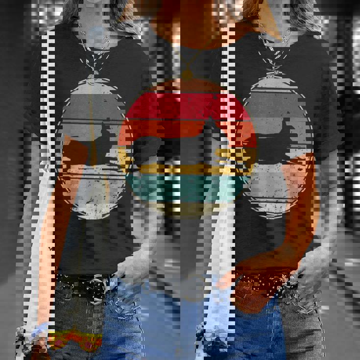 レトロ パタゴニア ヴィンテージ パタゴニアン シルエット 動物 動物園 Tシャツ 彼女への贈り物