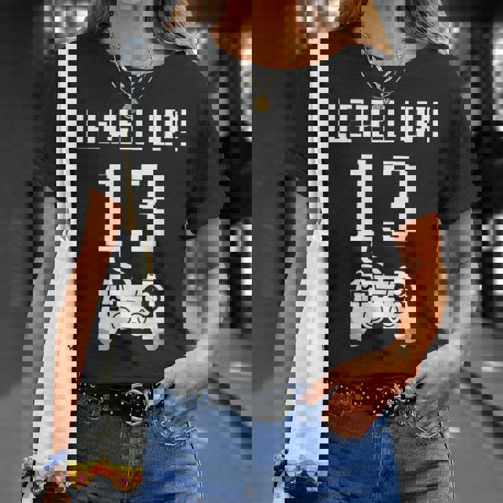 レベルアップ 13歳 誕生日プレゼント 男の子 女の子 Tシャツ 彼女への贈り物