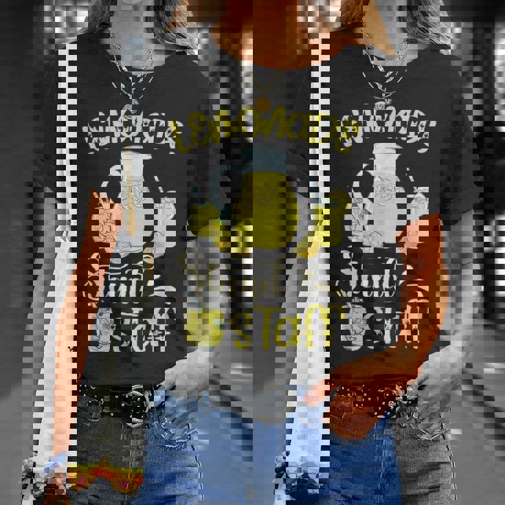 レモンジュース レモネードスタンド スタッフ レモン好き レモネードスタンド Tシャツ 彼女への贈り物