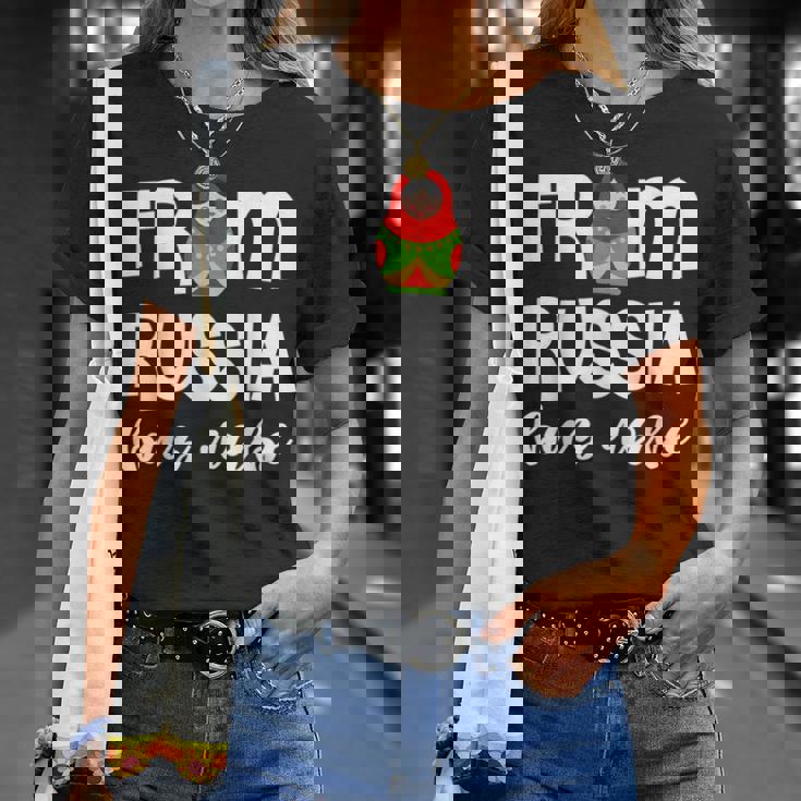 ロシア製。 Tシャツ 彼女への贈り物