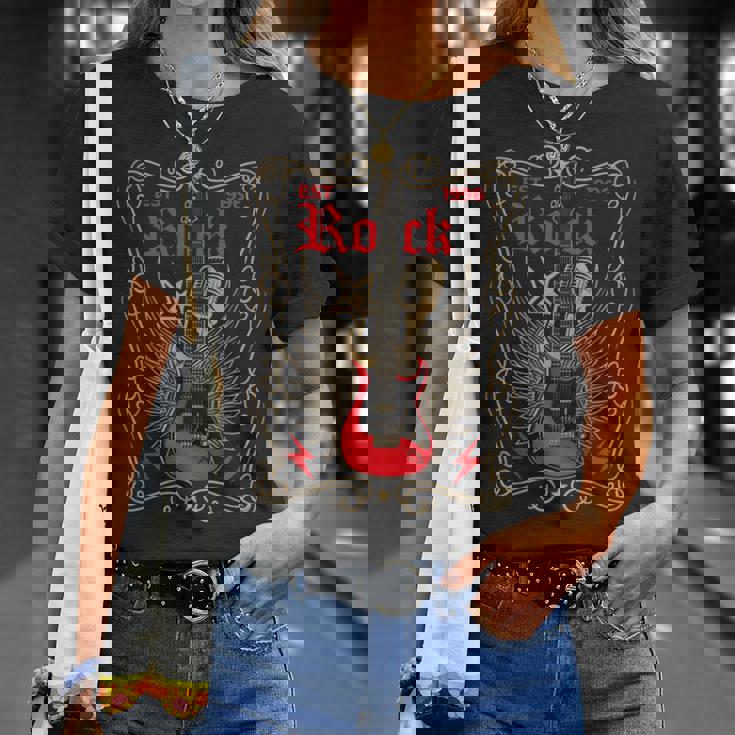 ロック・アンド・ロール Tシャツ 彼女への贈り物