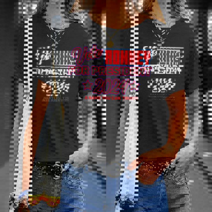 ロムニー大統領 2024 Tシャツ 彼女への贈り物