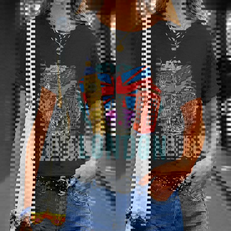 ロンドン お土産 ビッグベン ロンドン グレートブリテン イギリス Tシャツ 彼女への贈り物