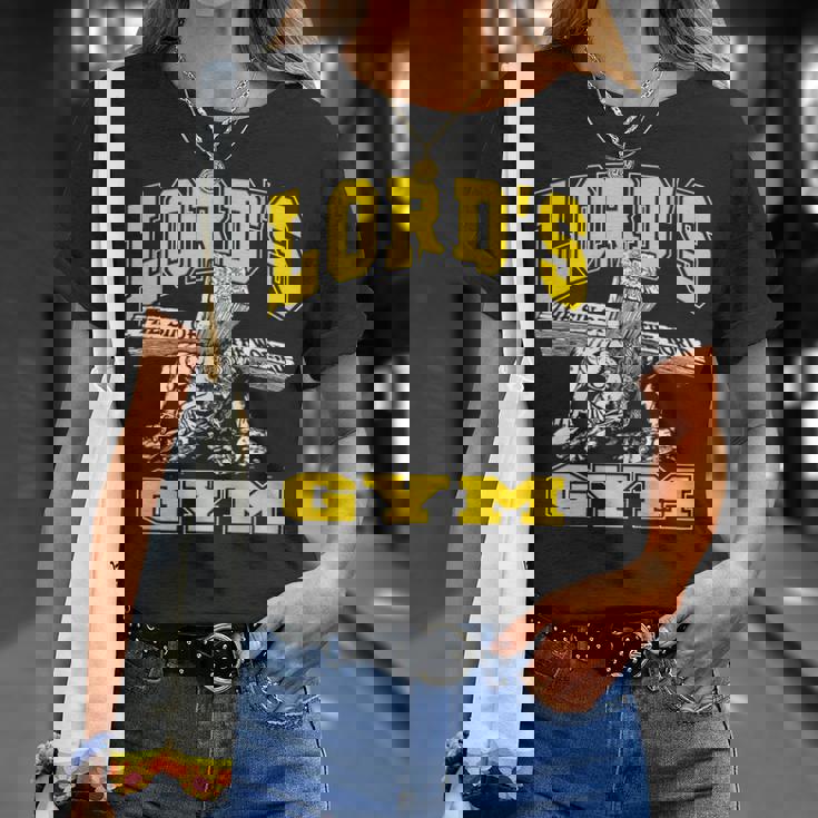 ローズジム-ロードズ・ザ・シン・オブ・ワールド・ジーザス Tシャツ 彼女への贈り物