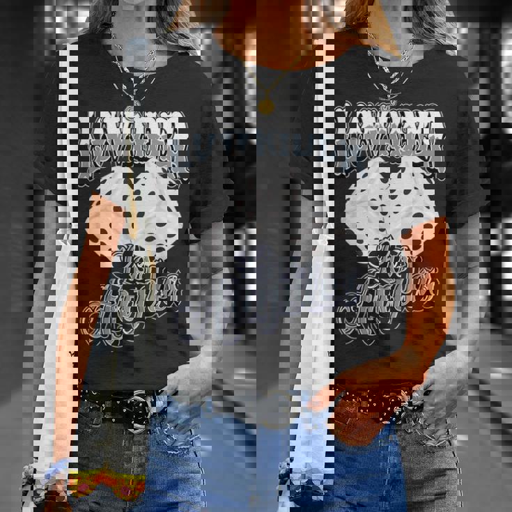 ローライダー・ダド、LAチカーノ ダイス、ロサンゼルス ローライダー スタイル Tシャツ 彼女への贈り物