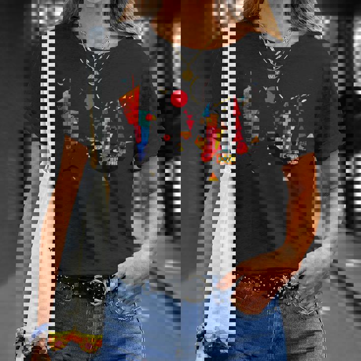 ワシリー・カンディンスキー1929による有無 Tシャツ 彼女への贈り物