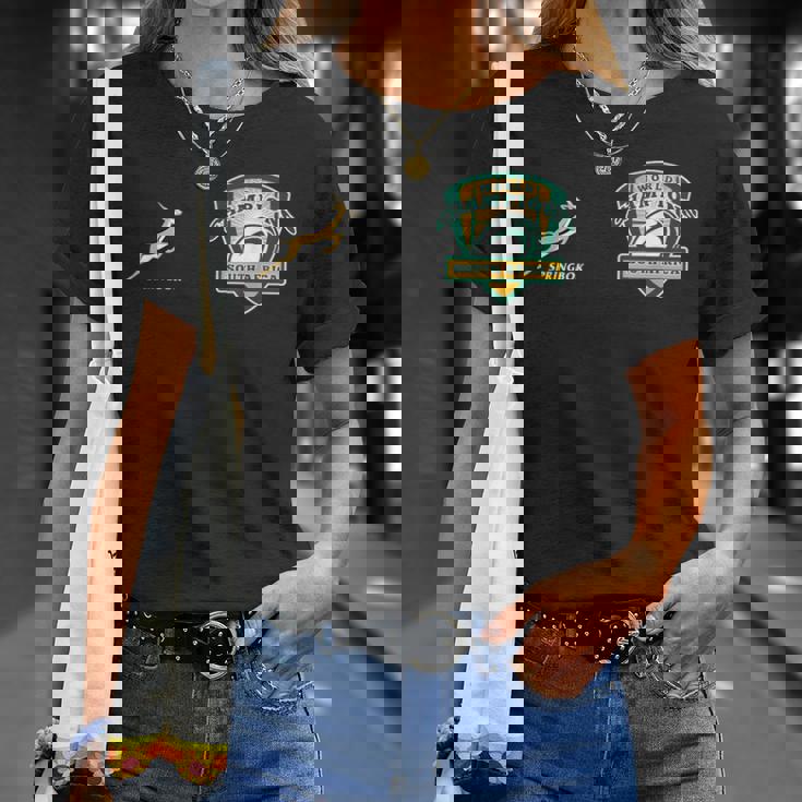 ワールドチャンピオンpringbok Bokke 南アフリカ ラグビー Tシャツ 彼女への贈り物