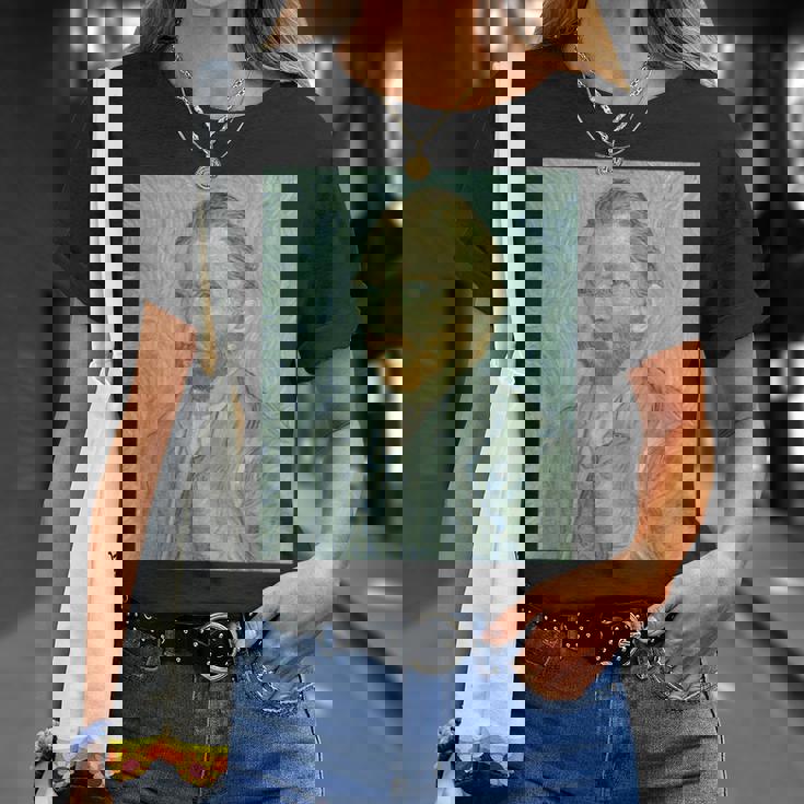 ヴァンゴッホ自画像＃4芸術家のための芸術 Tシャツ 彼女への贈り物