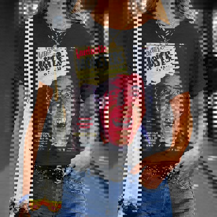 ヴァンパイア ハロウィン ホラー ヴィンテージ ドラキュラ コミックブック レトロ Tシャツ 彼女への贈り物