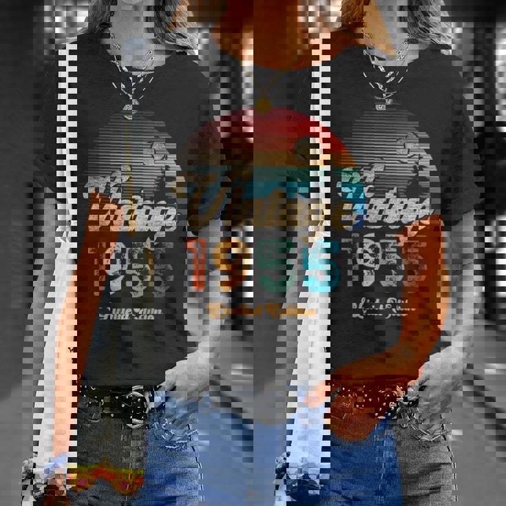 ヴィンテージ 1955 リミテッド・エディション サンセット 70Th Birthday Tシャツ 彼女への贈り物