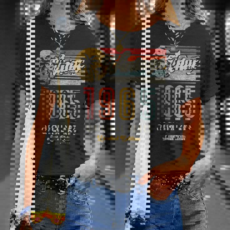 ヴィンテージ 1965 オリジナルパーツ パームス 60歳の誕生日 Tシャツ 彼女への贈り物