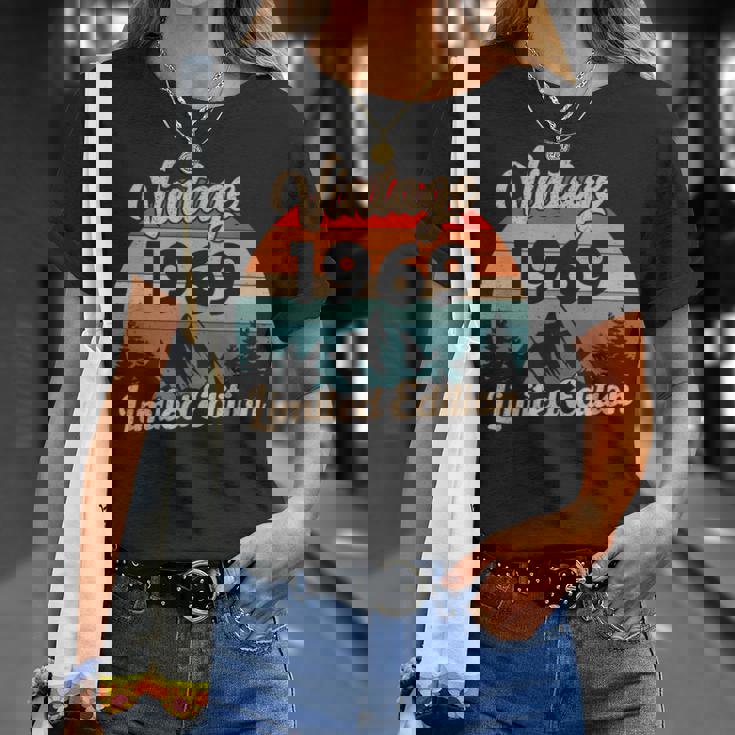 ヴィンテージ 1969年生まれ限定版 男女 誕生日 Tシャツ 彼女への贈り物