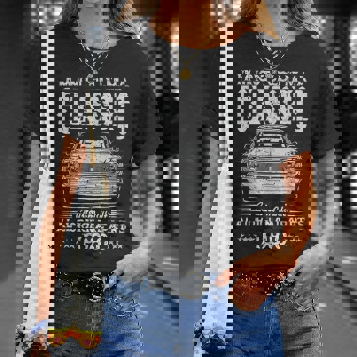 ヴィンテージ 1980 45 歳の誕生日プレゼント 男性 女性 45 歳 Tシャツ 彼女への贈り物