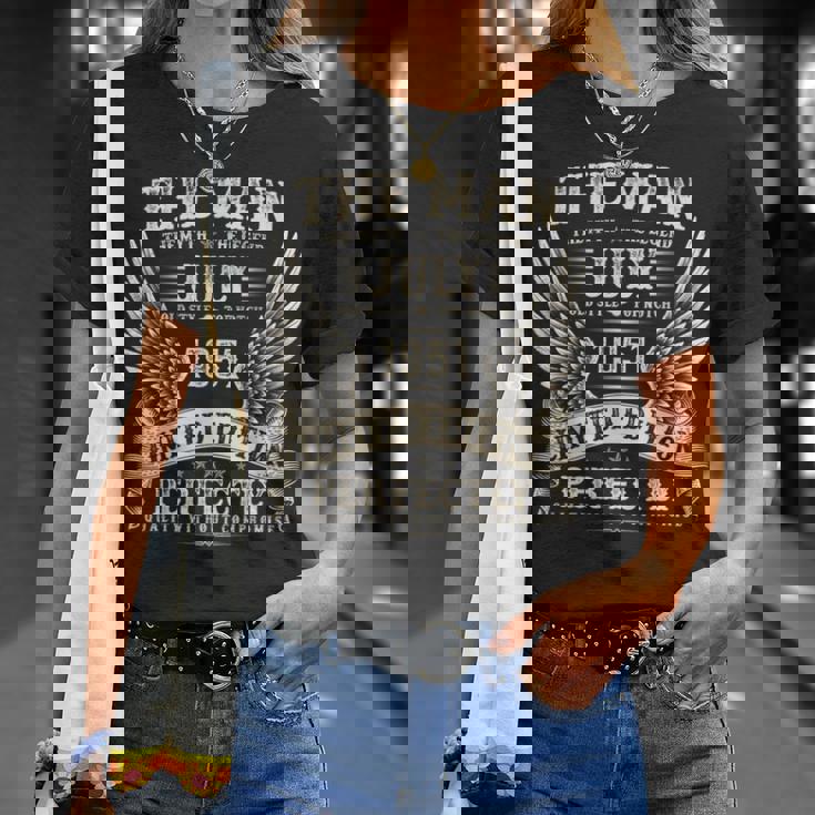 ヴィンテージ 74歳の男性向けギフト 1951年7月 74歳の誕生日 Tシャツ 彼女への贈り物