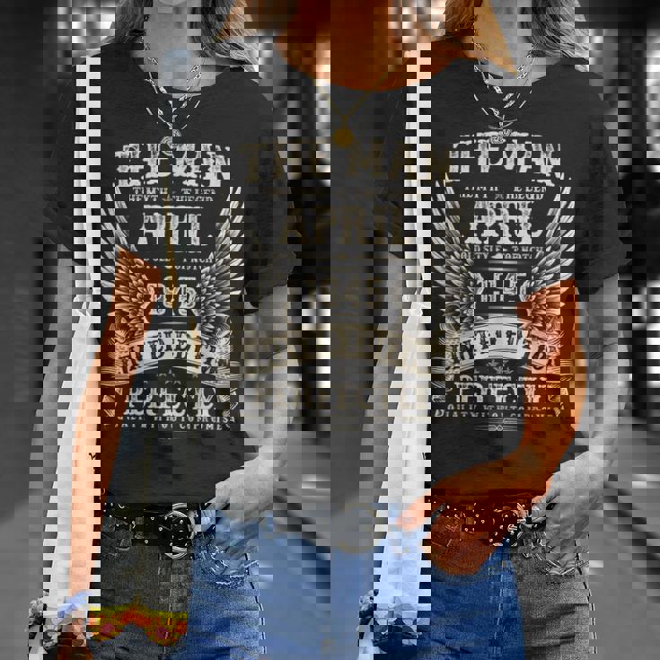 ヴィンテージ 80歳 男性 ギフト 1945年4月 80歳の誕生日 Tシャツ 彼女への贈り物