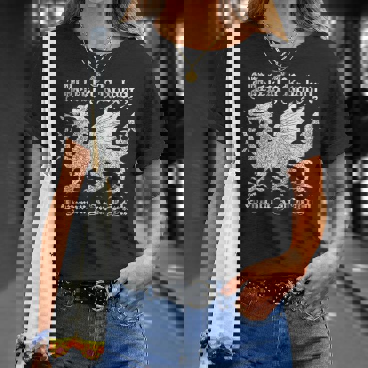 ヴィンテージ ウェールズ ラグビー シャツ ギフト Tシャツ 彼女への贈り物