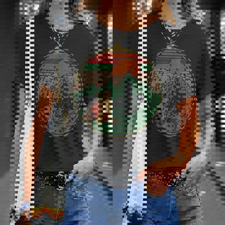 ヴィンテージ キャンプ I Hate People 面白いキャンプギフト Tシャツ 彼女への贈り物