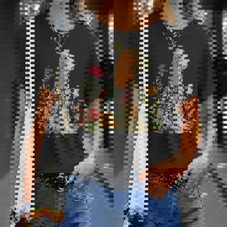 ヴィンテージ コッカー スパニエル ママ 犬 飼い主 母の日 Tシャツ 彼女への贈り物