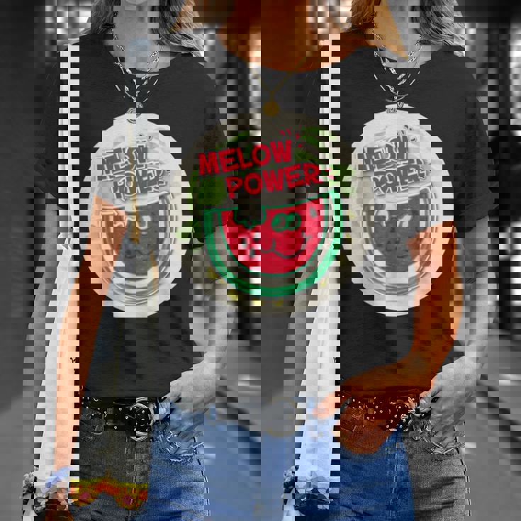 ヴィンテージ スクラッチ&スニフ ステッカー スイカ、メロンパワー Tシャツ 彼女への贈り物