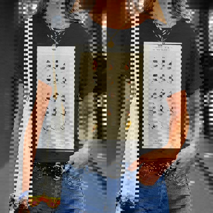 ヴィンテージ トラウトフィッシング フライ メアリーオービス フィッシャーマンアート Tシャツ 彼女への贈り物