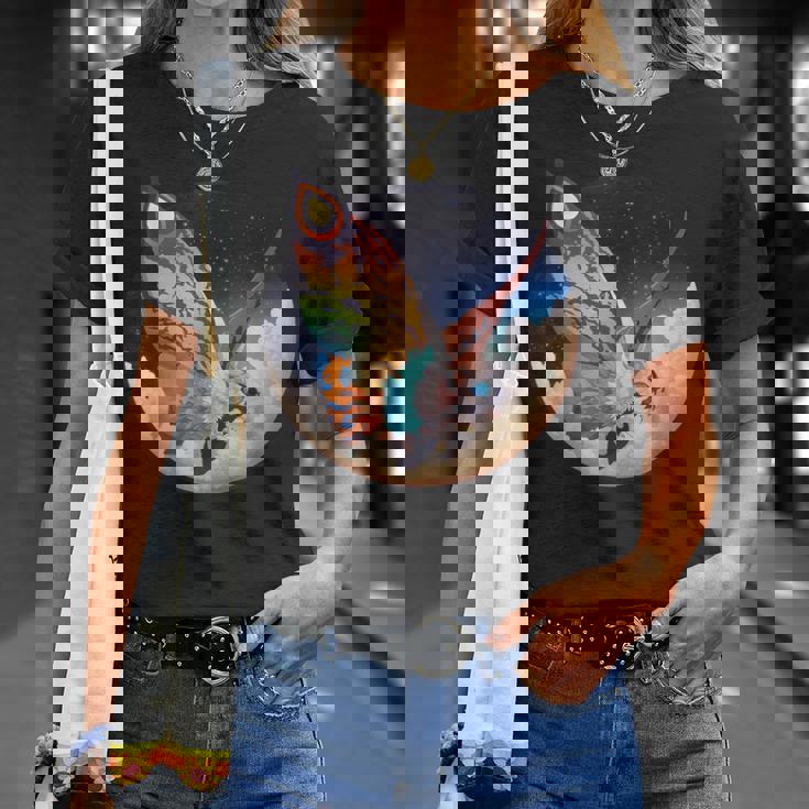 ヴィンテージ モスラ-モスラ怪獣怪獣 Tシャツ 彼女への贈り物