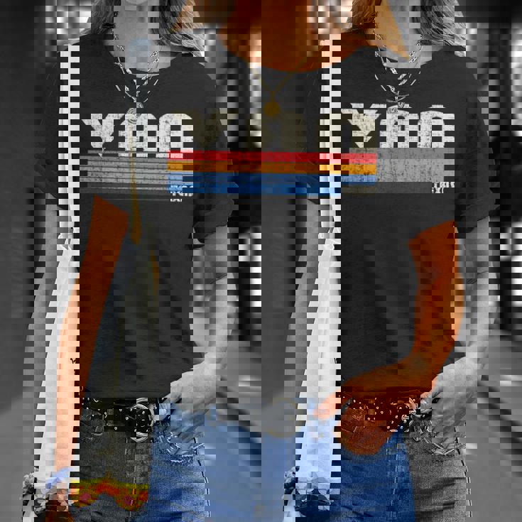 ヴィンテージ レトロ 70年代80年代スタイル バン・アルスティーンの故郷、テキサス州 Tシャツ 彼女への贈り物