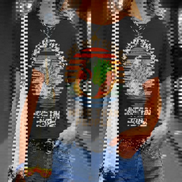 ヴィンテージ 人よりモツナベが好き レトロ もつ鍋 Tシャツ 彼女への贈り物