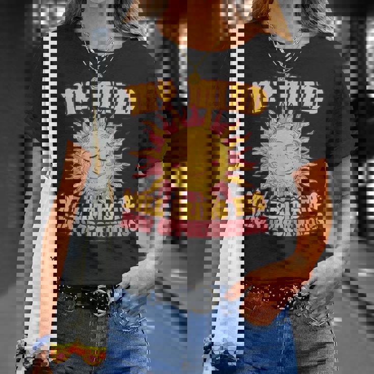 ヴィンテージ 太陽 天体 マニフェスト アトラクション 心の機会 Tシャツ 彼女への贈り物