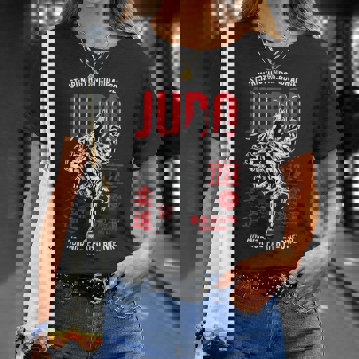 ヴィンテージカー 柔道 柔術 格闘技 総合格闘技 トレーニング Tシャツ 彼女への贈り物