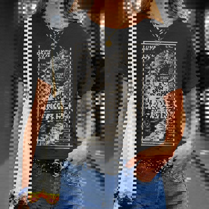 ヴィンテージハロウィンモンスタースラッシャーホラー映画ホラーショー Tシャツ 彼女への贈り物