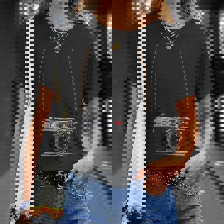 ヴィンテージフィルムカメラ Tシャツ 彼女への贈り物