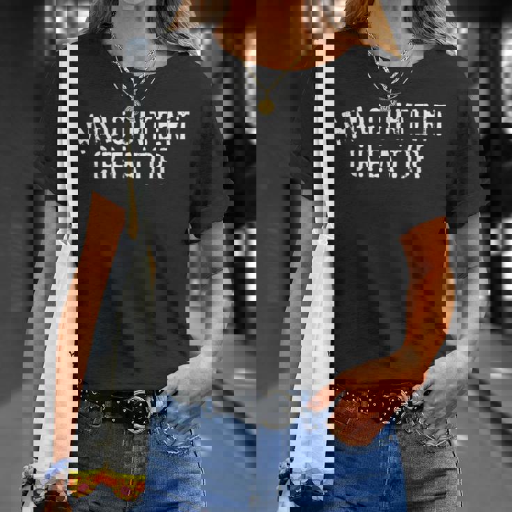 不満クリエイター 不満クリエイター Tシャツ 彼女への贈り物