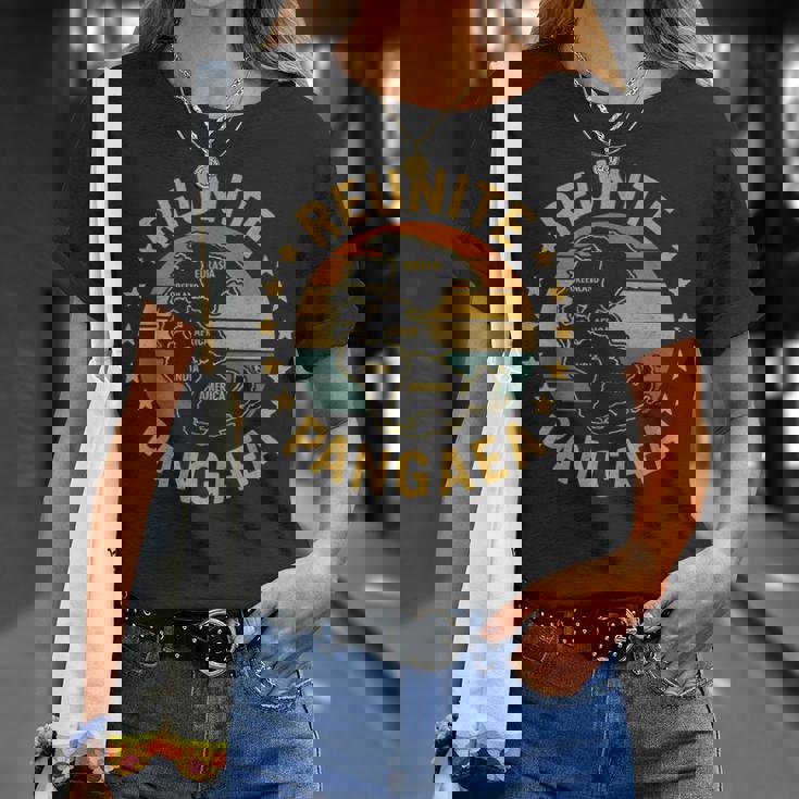 世界地図史 地質学 地球地質学者 再会 パンゲア Tシャツ 彼女への贈り物