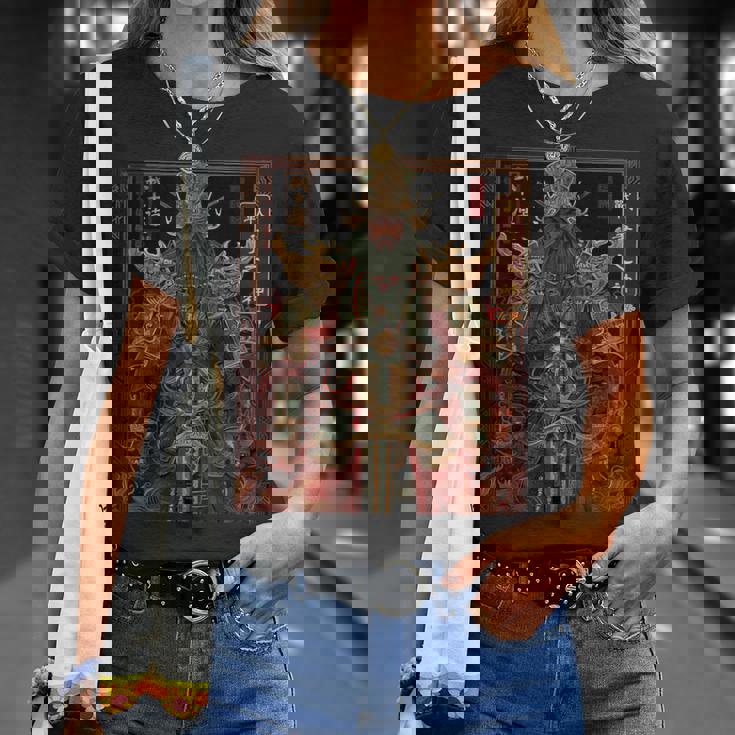 中国神主 関羽 神話 軍人 戦士 Tシャツ 彼女への贈り物