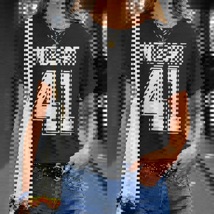 交響曲 作曲家 モーツァルト 41 交響曲 Tシャツ 彼女への贈り物