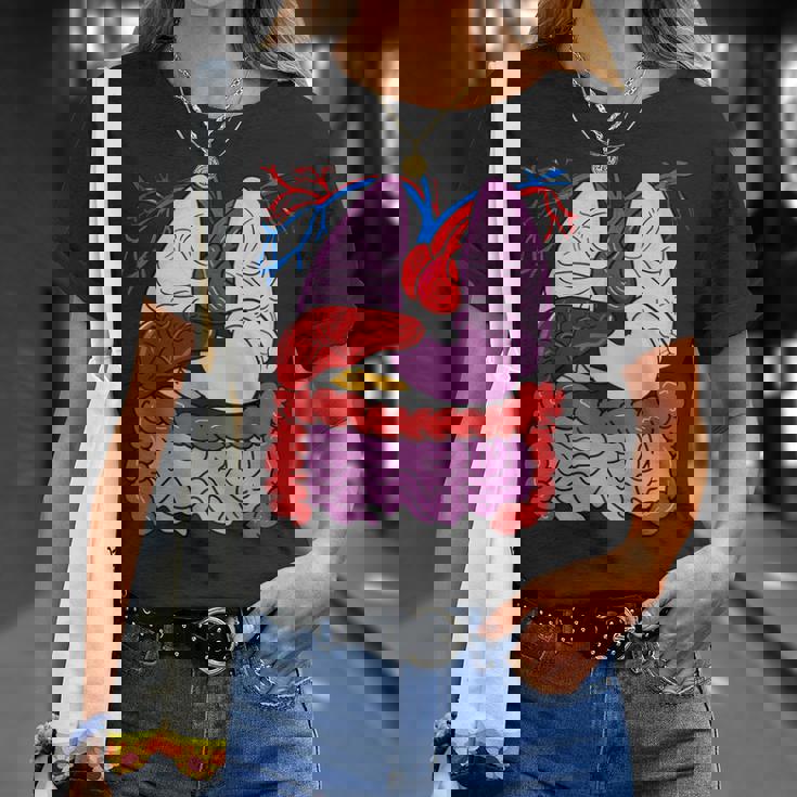 人体の解剖学 Tシャツ 彼女への贈り物