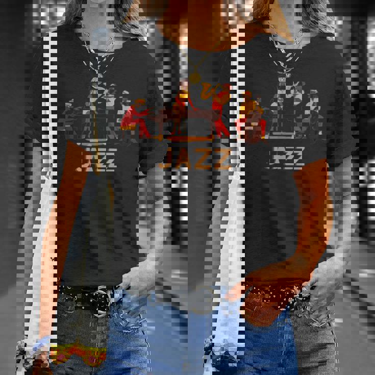 伝説のジャズアーティスト歌手 I Love Jazz Tシャツ 彼女への贈り物