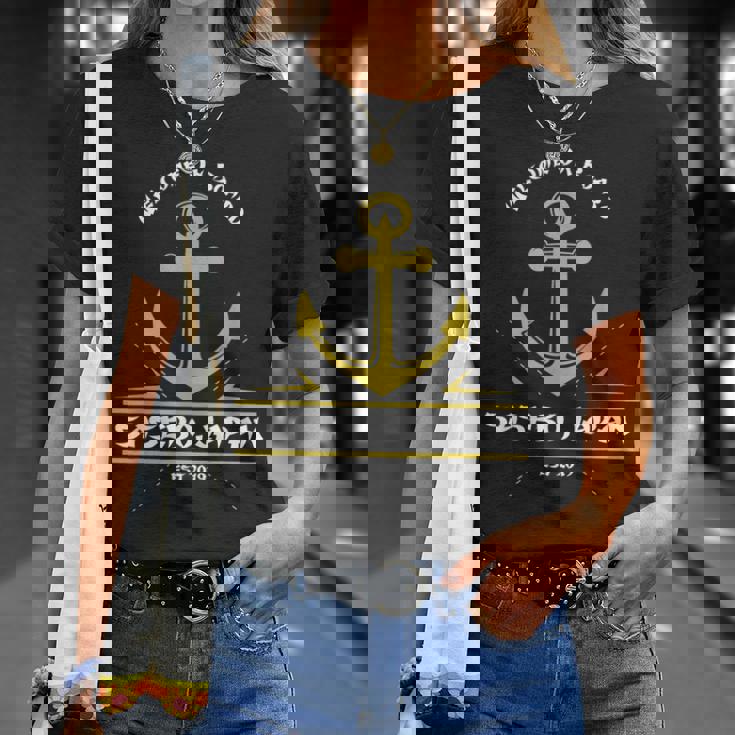 佐世保日本海軍。 Tシャツ 彼女への贈り物