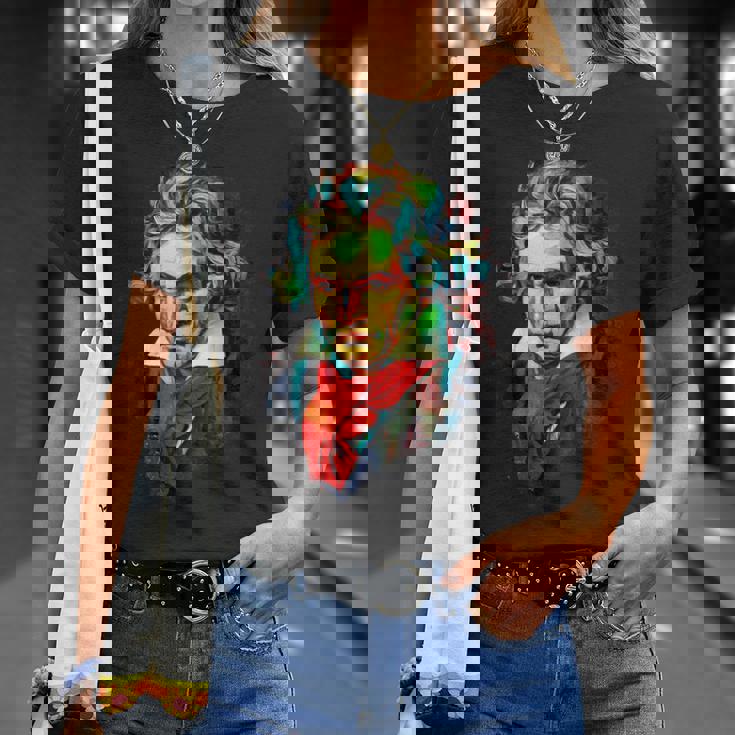 作曲家 ピアノ奏者 クラシック音楽 ベートーヴェン Tシャツ 彼女への贈り物