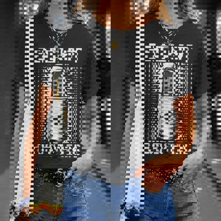 倫理的ハッキング アナリスト 倫理的サイバーセキュリティ Encrypt Everything Tシャツ 彼女への贈り物