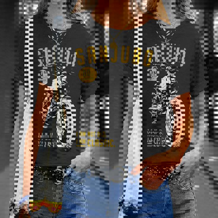 傘寿祝い 車好き 父 男性 おしゃれ クラシックカー 80歳 I'm Not Old I'm Classic Tシャツ 彼女への贈り物