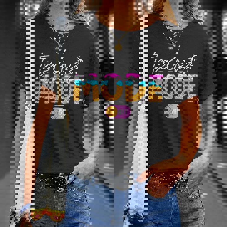 先生モード オフアイスクリーム ハッピー 学校最後の日 夏 Tシャツ 彼女への贈り物