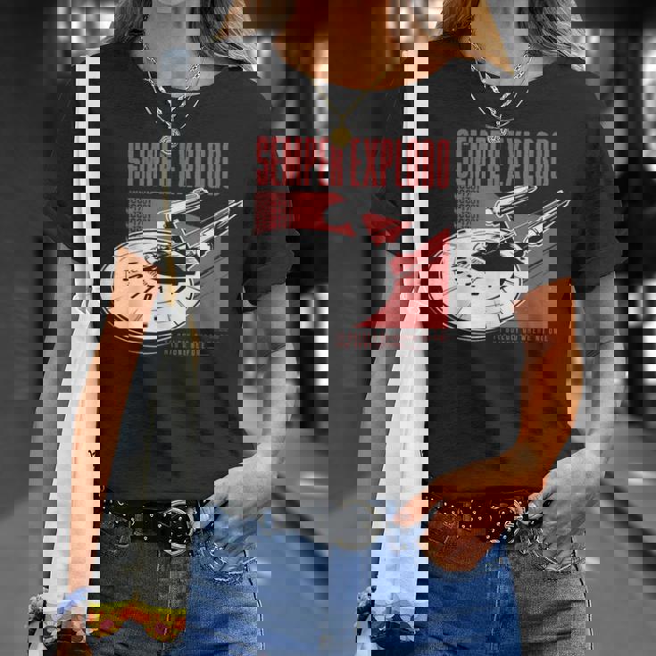 公式スタートレック ゼンパー・エクスプローロ Tシャツ 彼女への贈り物