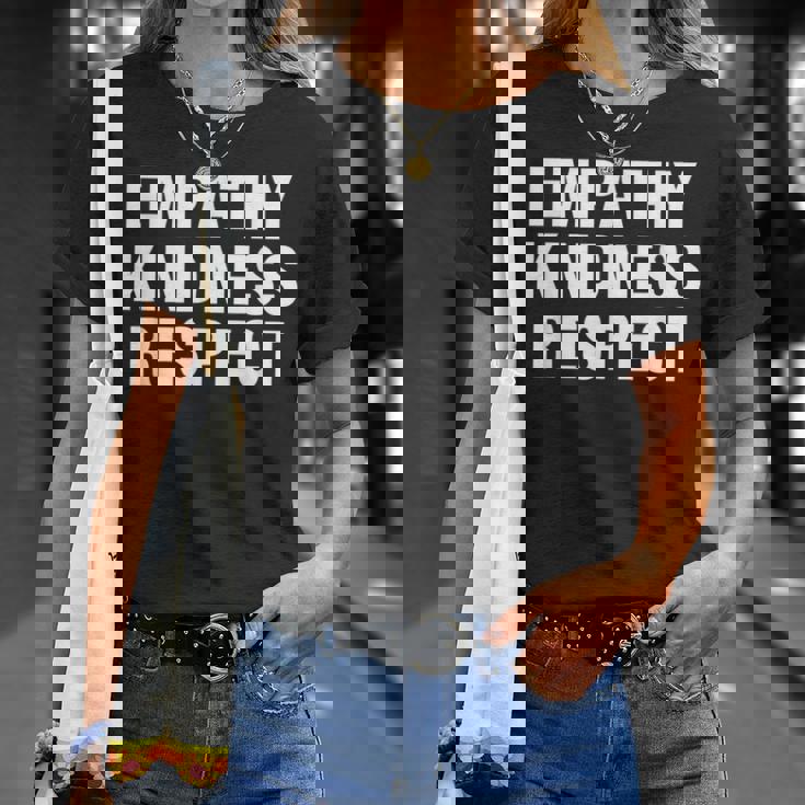 共感 優しさ 尊重 Tシャツ 彼女への贈り物